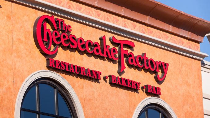 Cheesecake Factory birthday specials